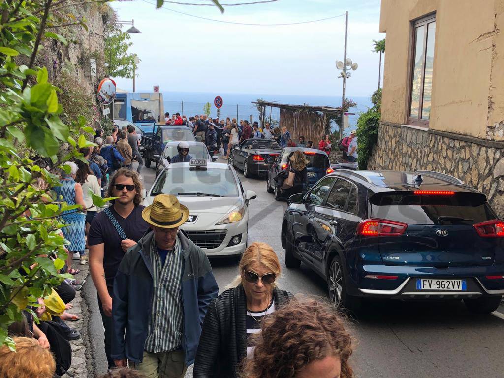 Caos a Positano