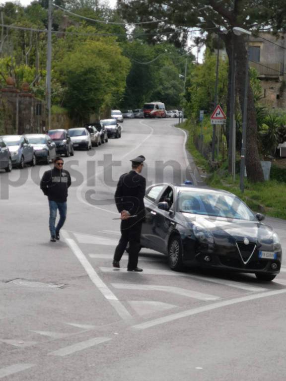 Piano di Sorrento. Carabinieri ai Colli di San Pietro