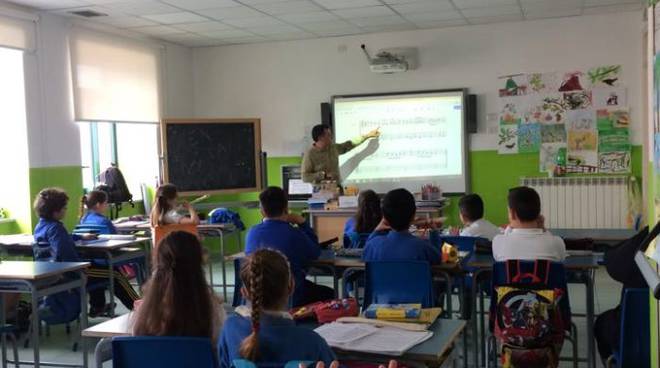 Positano: Open day della musica 2019 alla scuola primaria deoll IC L.Porzio