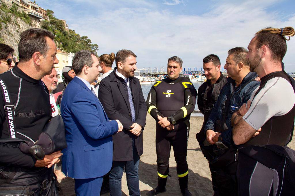 Sorrento: Grande successo dell'iniziativa per il mare organizzata con l'Onorevole Salvatore Micillo