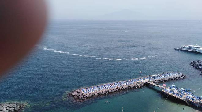 sorrento schiuma golfo