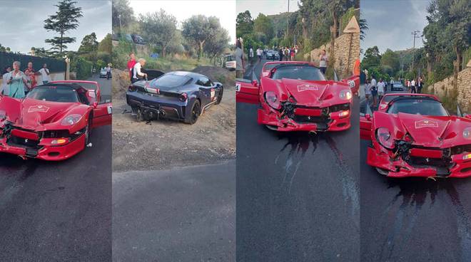 Capri incidente clfra Ferrari