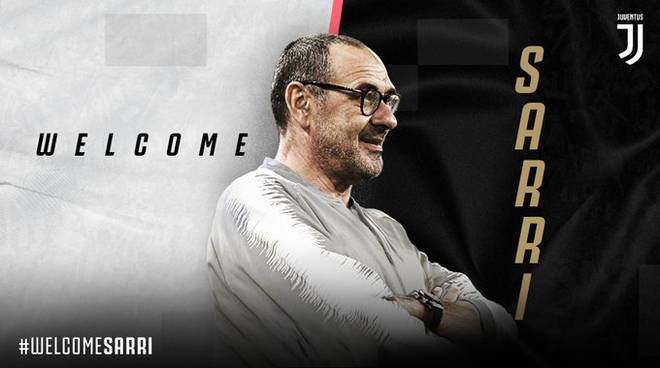 Juventus: Sarri è il nuovo allenatore.
