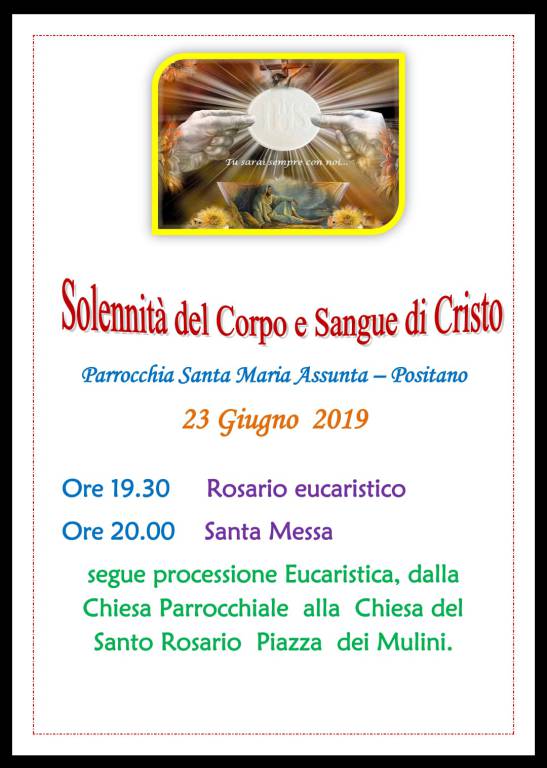 corpus domini a positano