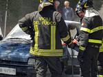 Incendio in piazza mercato 