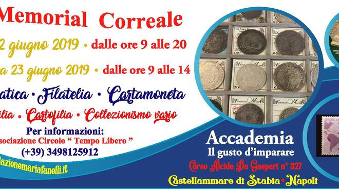 XIV Memorial Correale - 22 e 23 giugno 2019