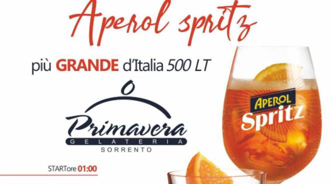 aperol spriz più grande 