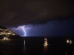 Fulmini a Positano