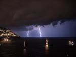 Fulmini a Positano