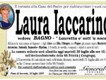 laura iaccarino lutto