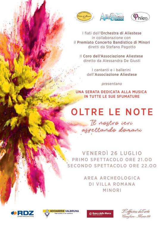 Minori. Una serata dedicata alla musica in tutte le sue sfumature 