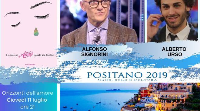 positano cultura con alfonso signorini e alberto urso 