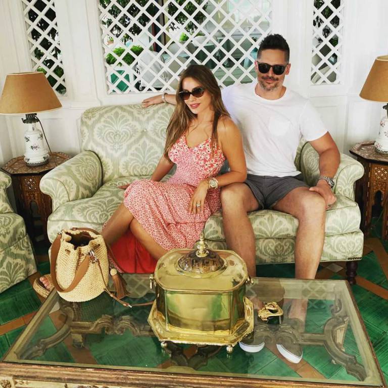 Sofia Vergara e Joe Manganiello a Positano