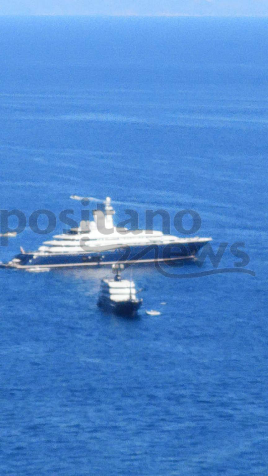 Torna a Positano Al Mirqab, lo yacht degli sceicchi