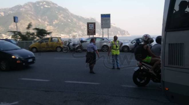 deviazione ravello agerola incendio maiori capo d'orso