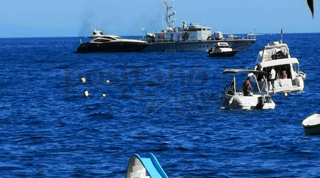 Guardia di Finanza a Fornillo