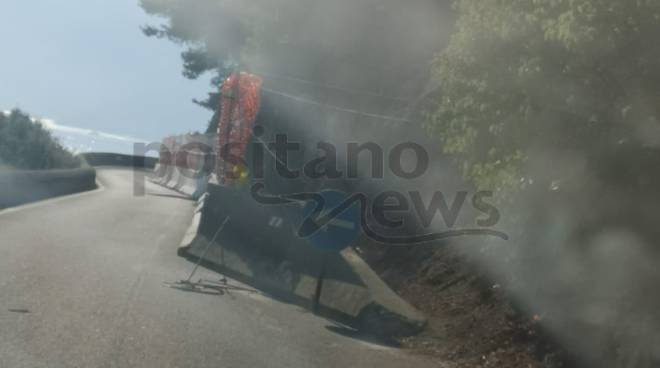 maiori disagi capo d'orso senso unico alternato