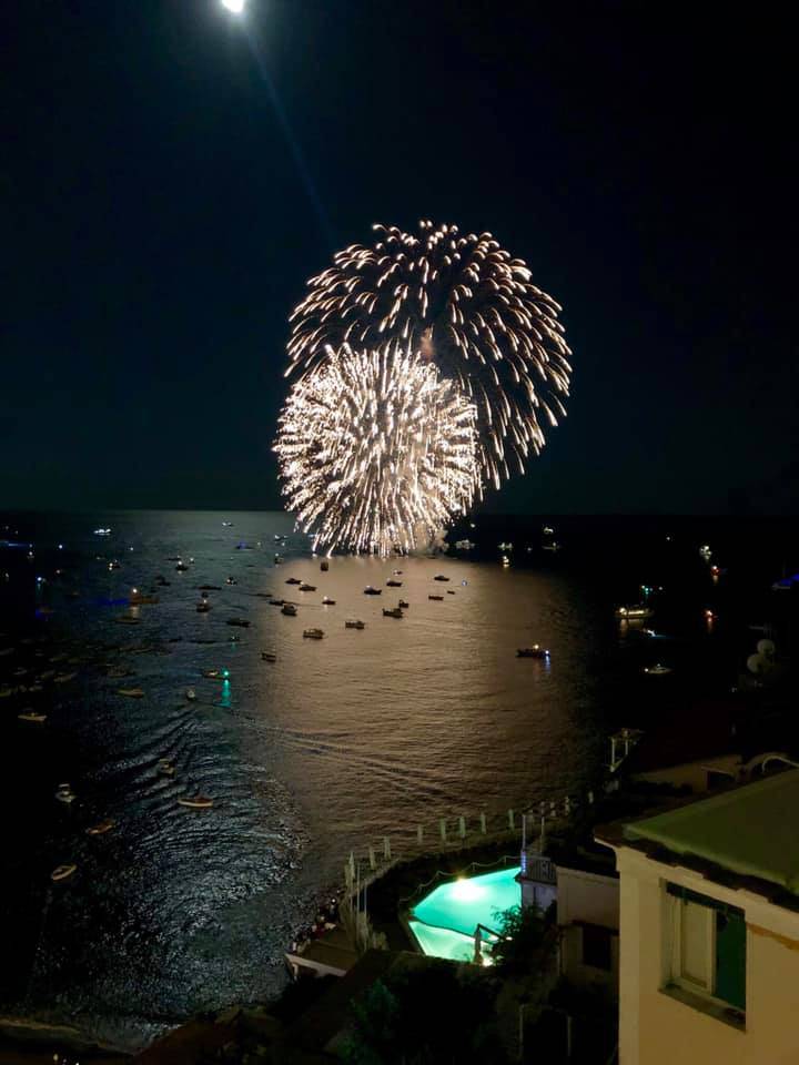 Positano festeggia la Madonna Assunta. Foto di Cristina D'Aiello 