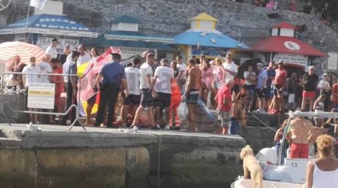 Uomo malore a positano. 