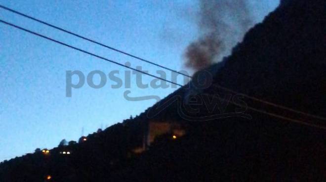 Amalfi incendio