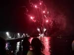 Meta. Fuochi d'artificio in onore della Madonna del Lauro