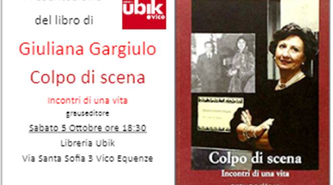 Giuliana Gargiulo sabato 5 ottobre alla Ubik Vico