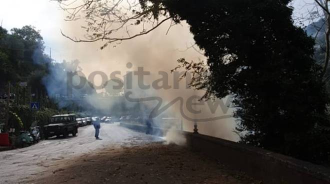 incendio ravello e scala