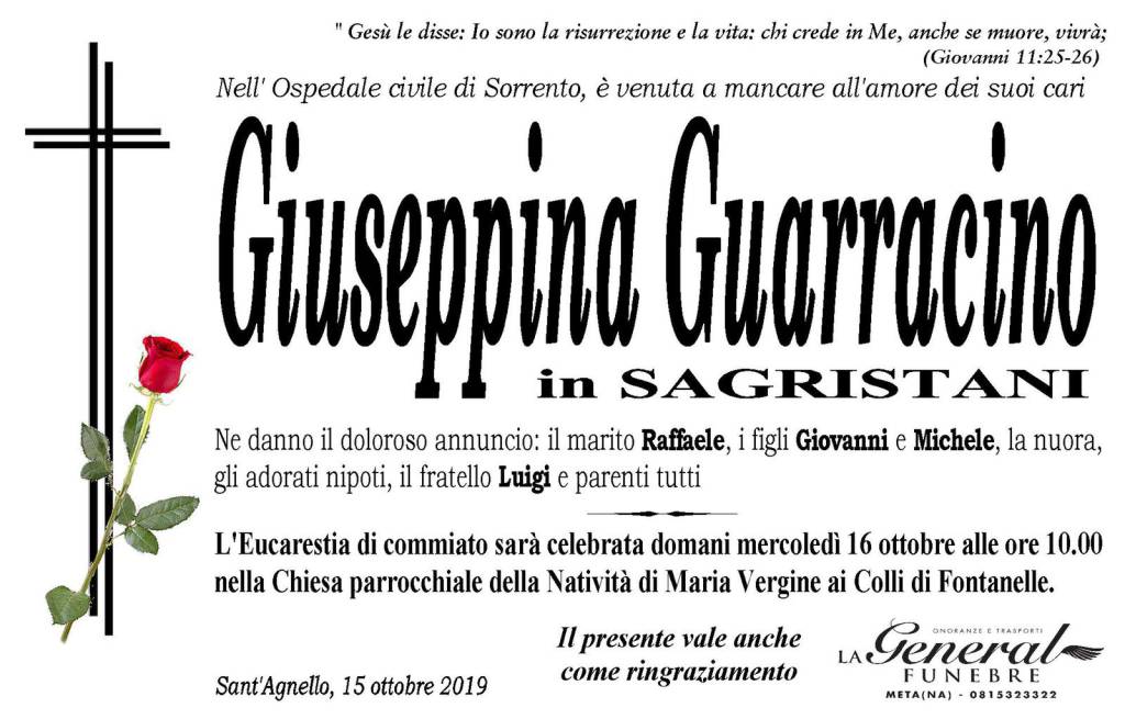 Manifesto Giiuseppina Guarracino