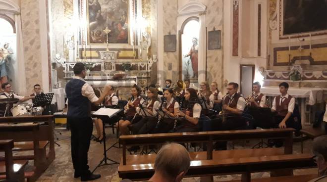 Positano. Successo della banda di Thurnau