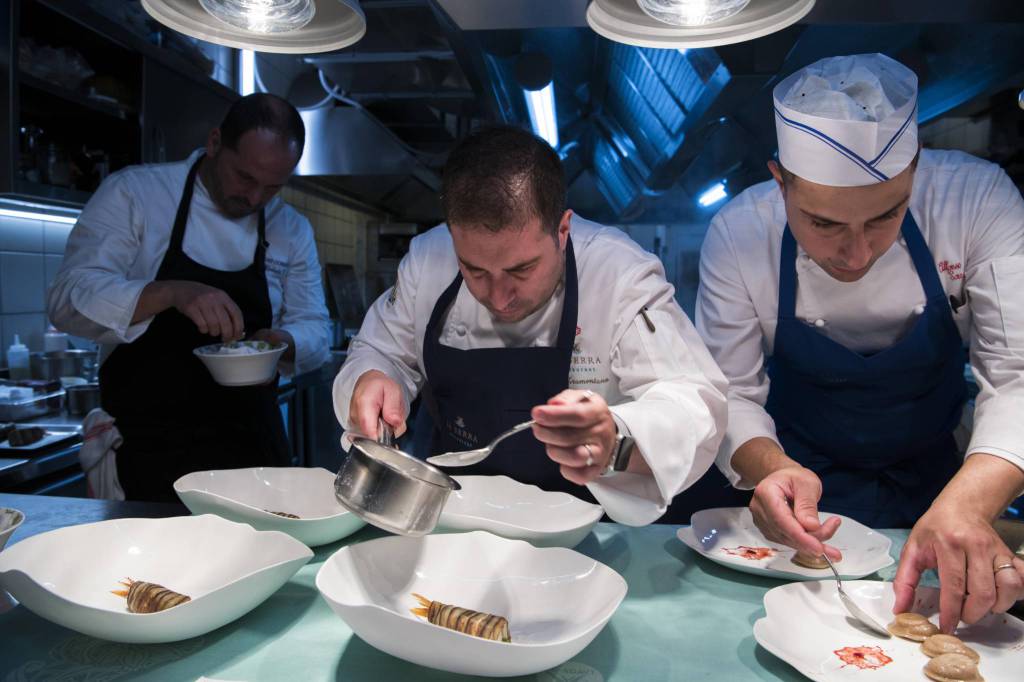 serata gourmet positano le agavi