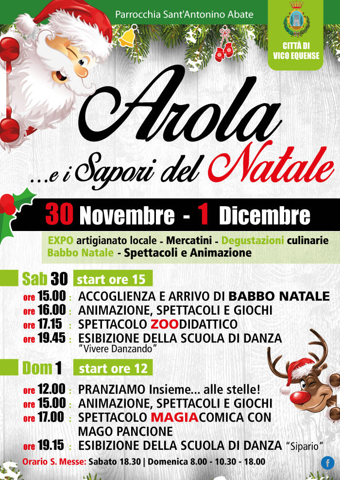 arola e i sapori del natale