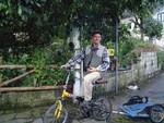 Elias dall\'Austria fino in Grecia in bicicletta inseguendo un sogno green