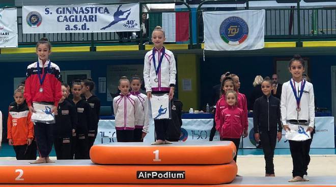 Ritmica, bronzo interregionale per la Ginnastica Sorrento, promossa anche Gymacademy