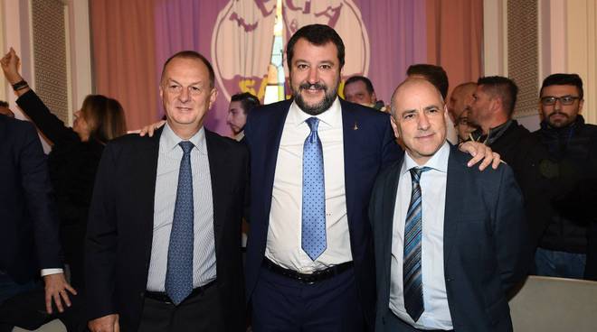 Giuseppe Cuomo e Matteo Salvini