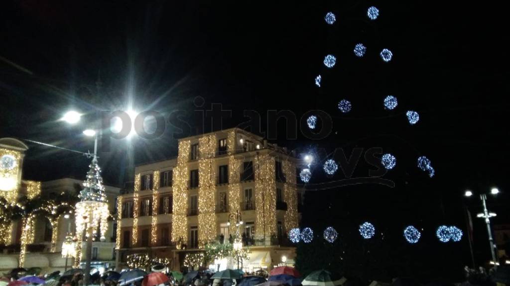 Le luci di Natale a Sorrento