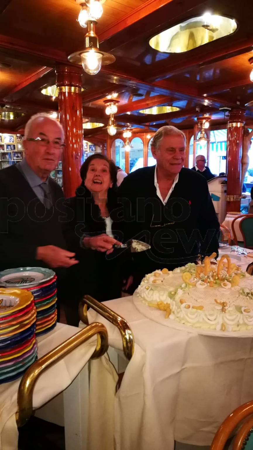 Positano. Nozze d'oro Giuseppina D'Urso e Gioacchino Di Martino