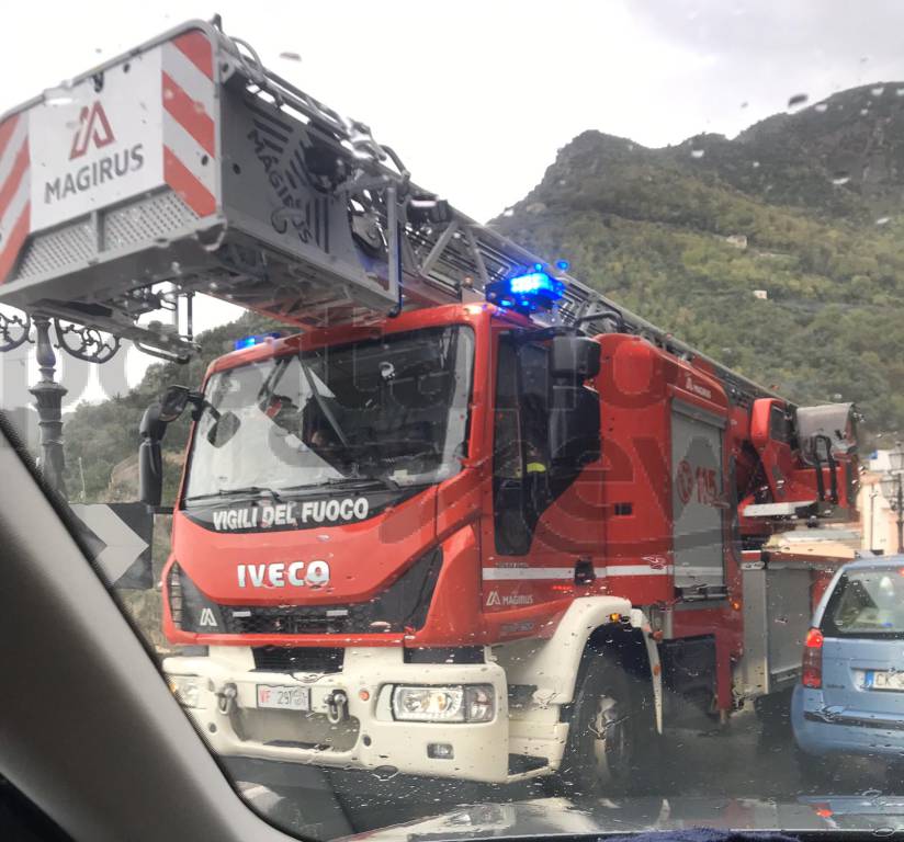 strada riaperta al traffico cetara