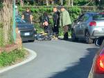 incidente ciclista colli fontanelle