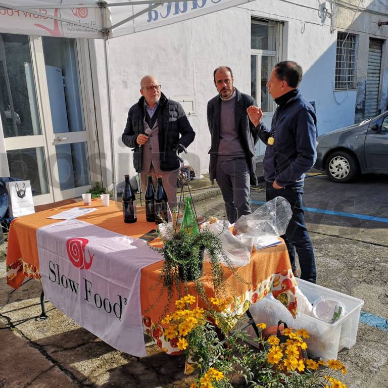 Piano di Sorrento. L'uva di sabato al Mercato della Terra