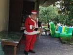 Piano di Sorrento. Le foto di Babbo Natale alla casa di riposo 