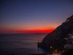 Positano . L'ultimo tramonto dell'anno 2019