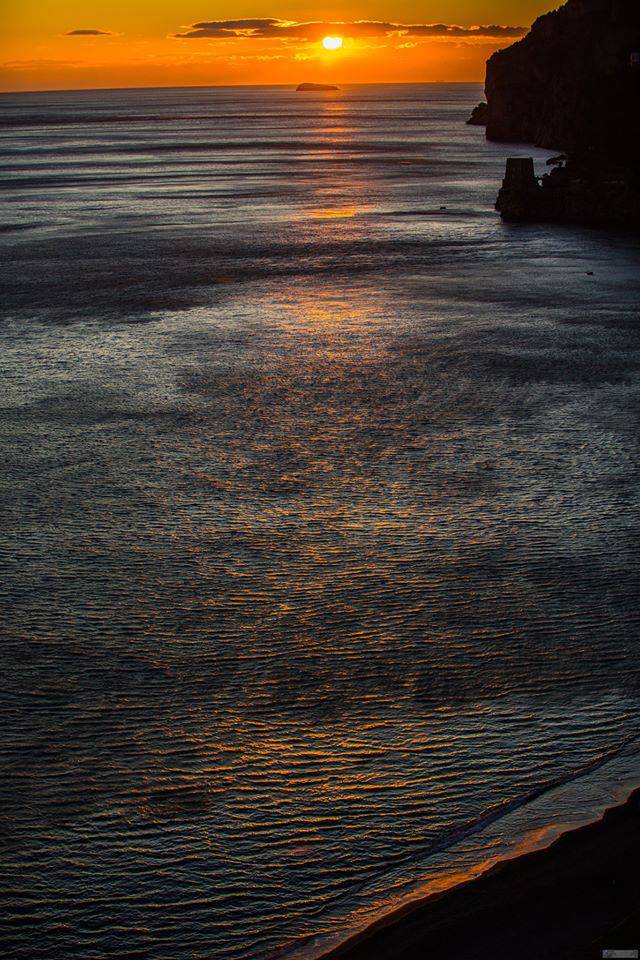 Tramonto positanese nelle foto di Fabio Fusco