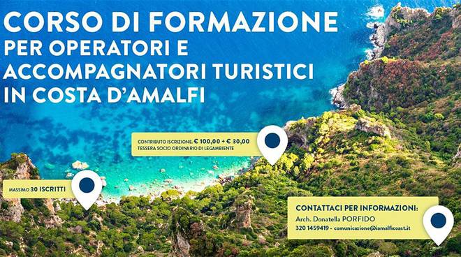 CORSO DI FORMAZIONE PER OPERATORI E ACCOMPAGNATORI TURISTICI