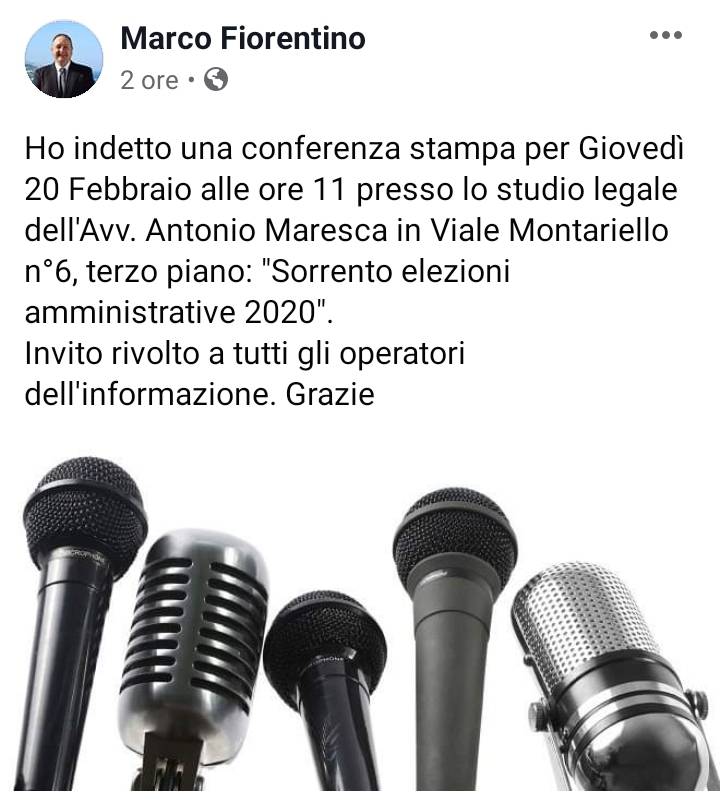 conferenza stampa