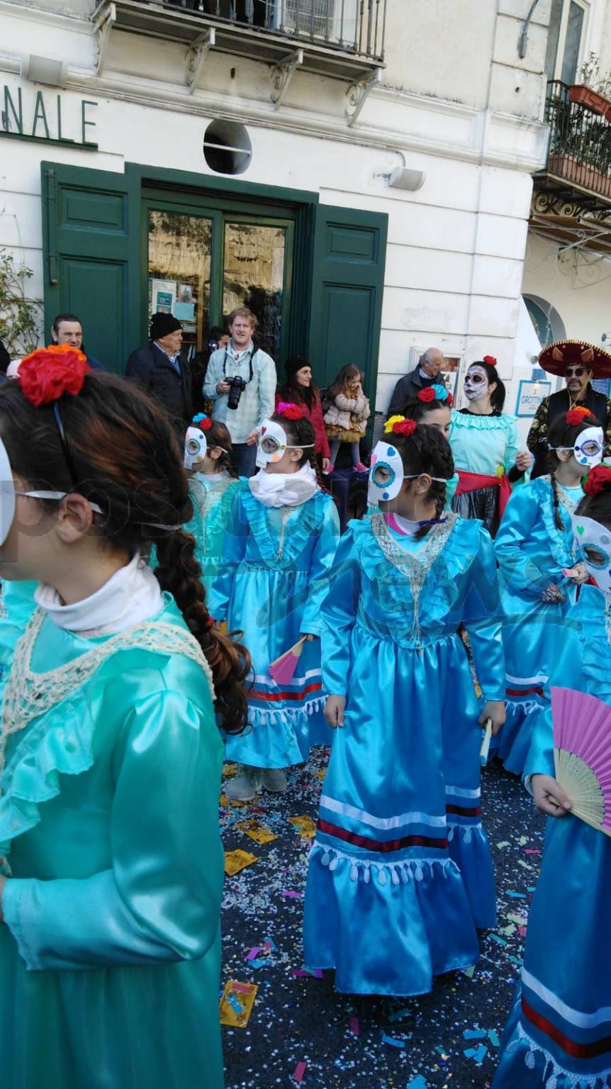 Positano, festeggiamenti Carnevale 2020