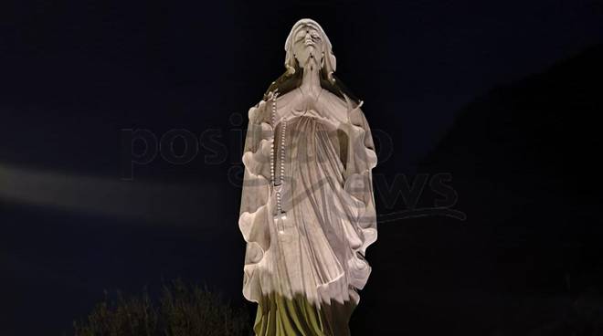 positano madonna di lourdes