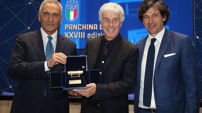 premiazione Gasperini