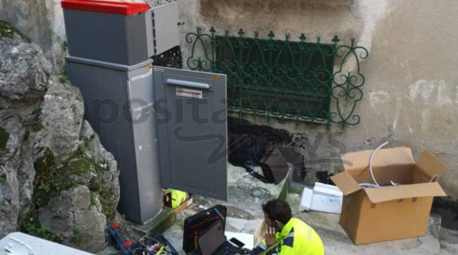 fibra ottica positano 