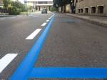 parcheggio strisce blu