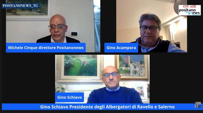 acampora e schiavo intervista positanonews tg sul turismo 